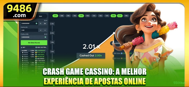 Apostas ao vivo no 5500bet — cash out e cotações em tempo real